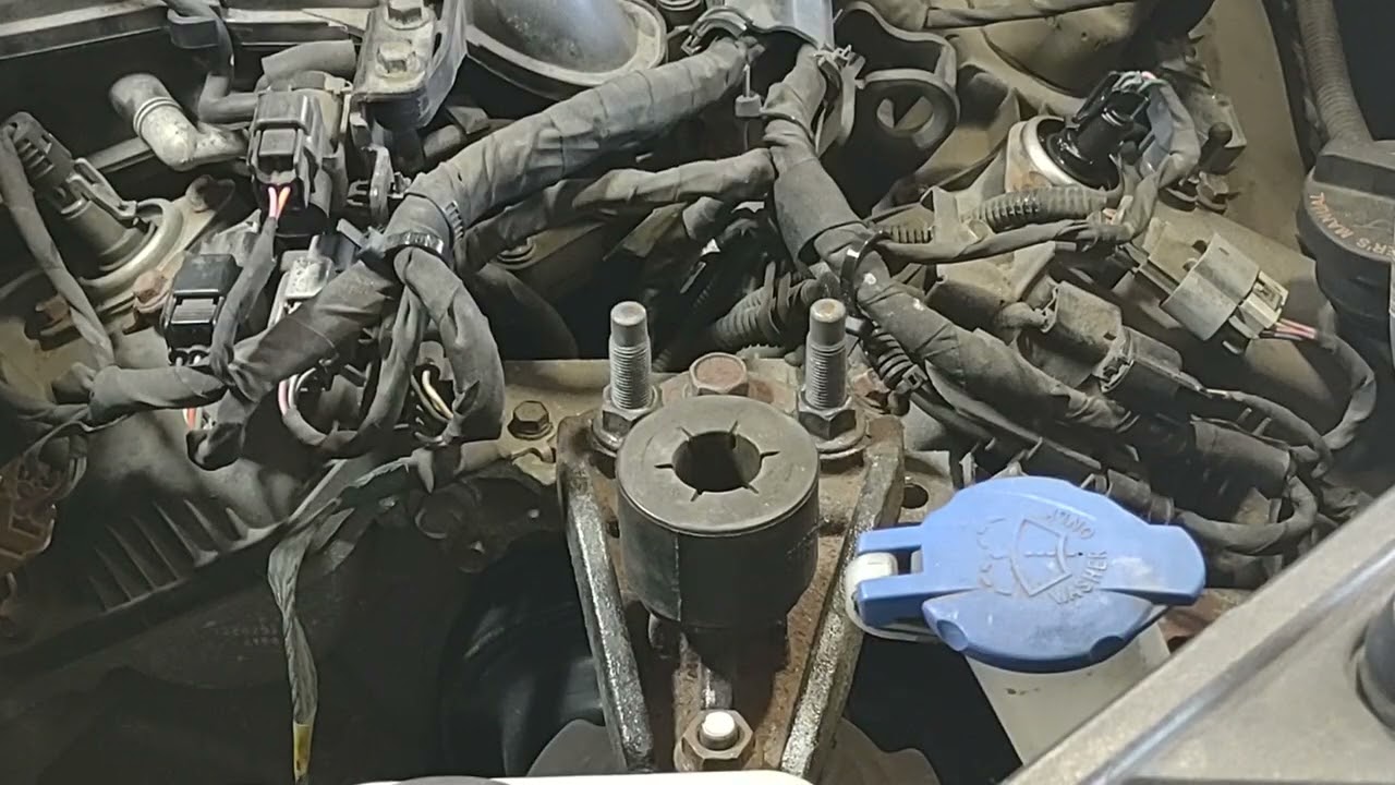 kia Sorento 2011-2015 como remover soporte de motor lado derecho en 20 minutos sin experiencia