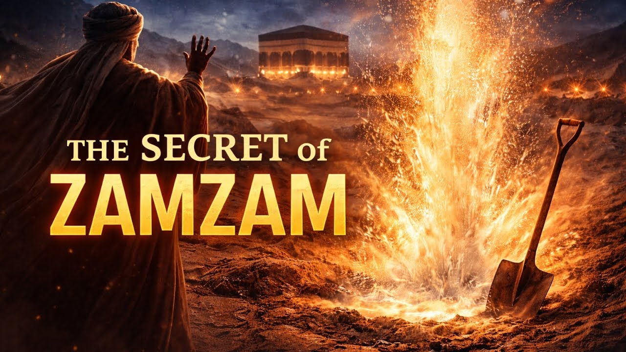 Zamzam Was Lost…😲 Until THIS Man Had a Dream