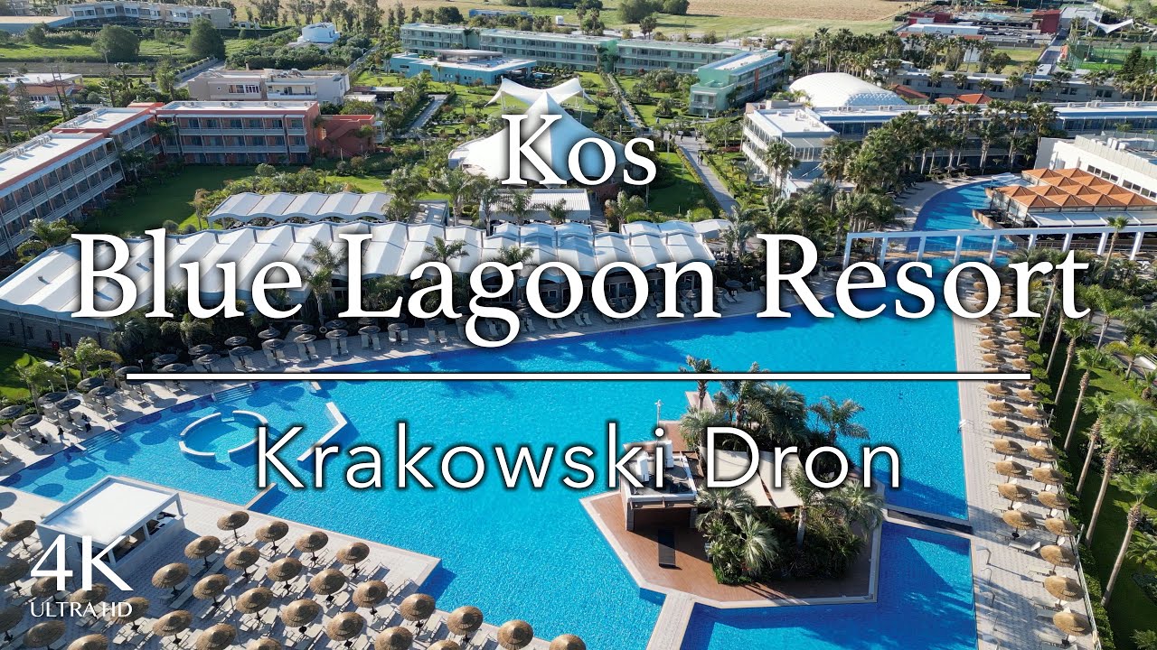 Blue Lagoon Resort - Kos - Grecja - 4K dron DJI mini 3 pro