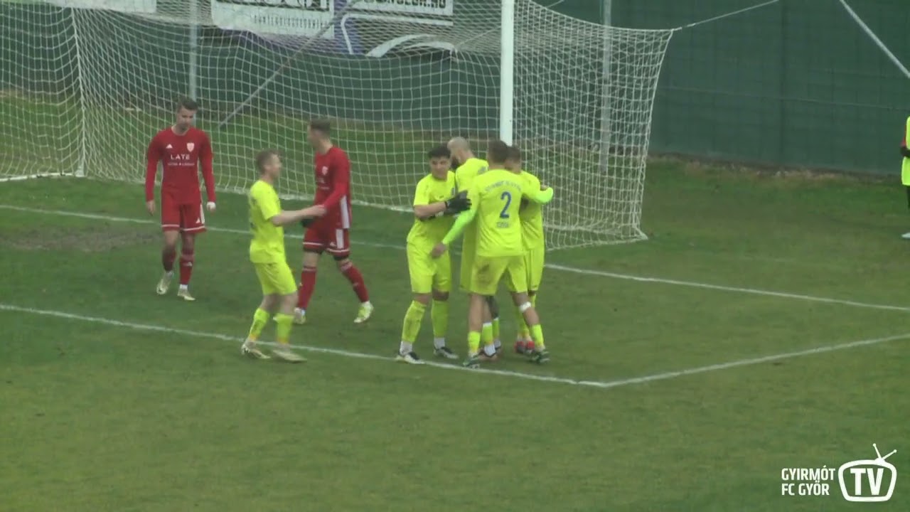 FC Sopron - Gyirmót FC Győr 1 - 4 (összefoglaló)