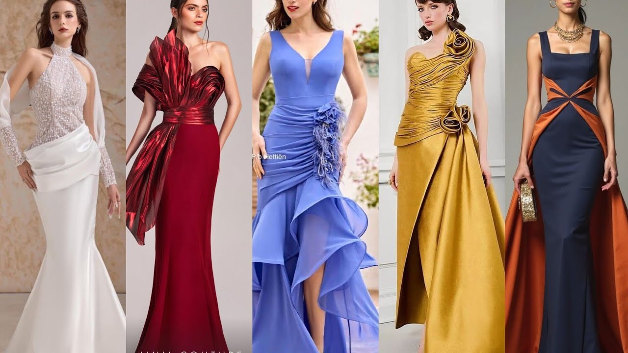 VESTIDOS DE FIESTA 2025/26 LOS MAS HERMOSOS VESTIDOS DE MODA PARA TU EVENTO DE INVIERNO/DISEÑO 2025