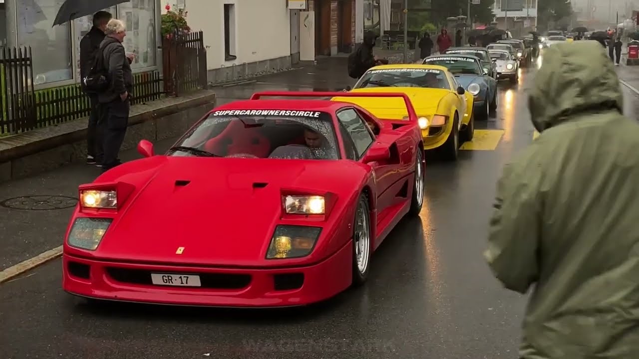 MAJOR Classic HYPERCARS MEET and DRIVE-OUT in Switzerland