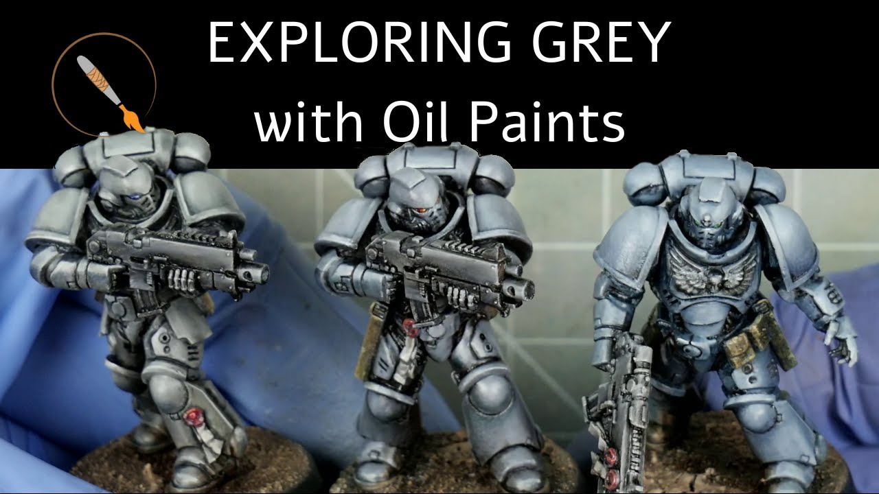 Exploring Grey - Colour Theory with Oils for Miniature Painting 10