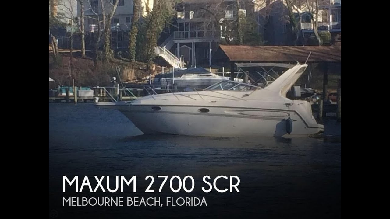[UNAVAILABLE] Used 1997 Maxum 2700 SCR in Melbourne Beach, Florida