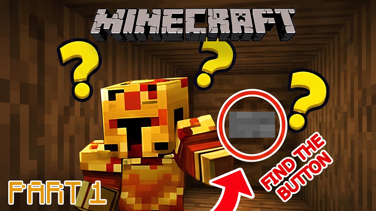 Minecraft Find the Button Challenge Part 1 | Halat Kharab Ho Gaya 😂