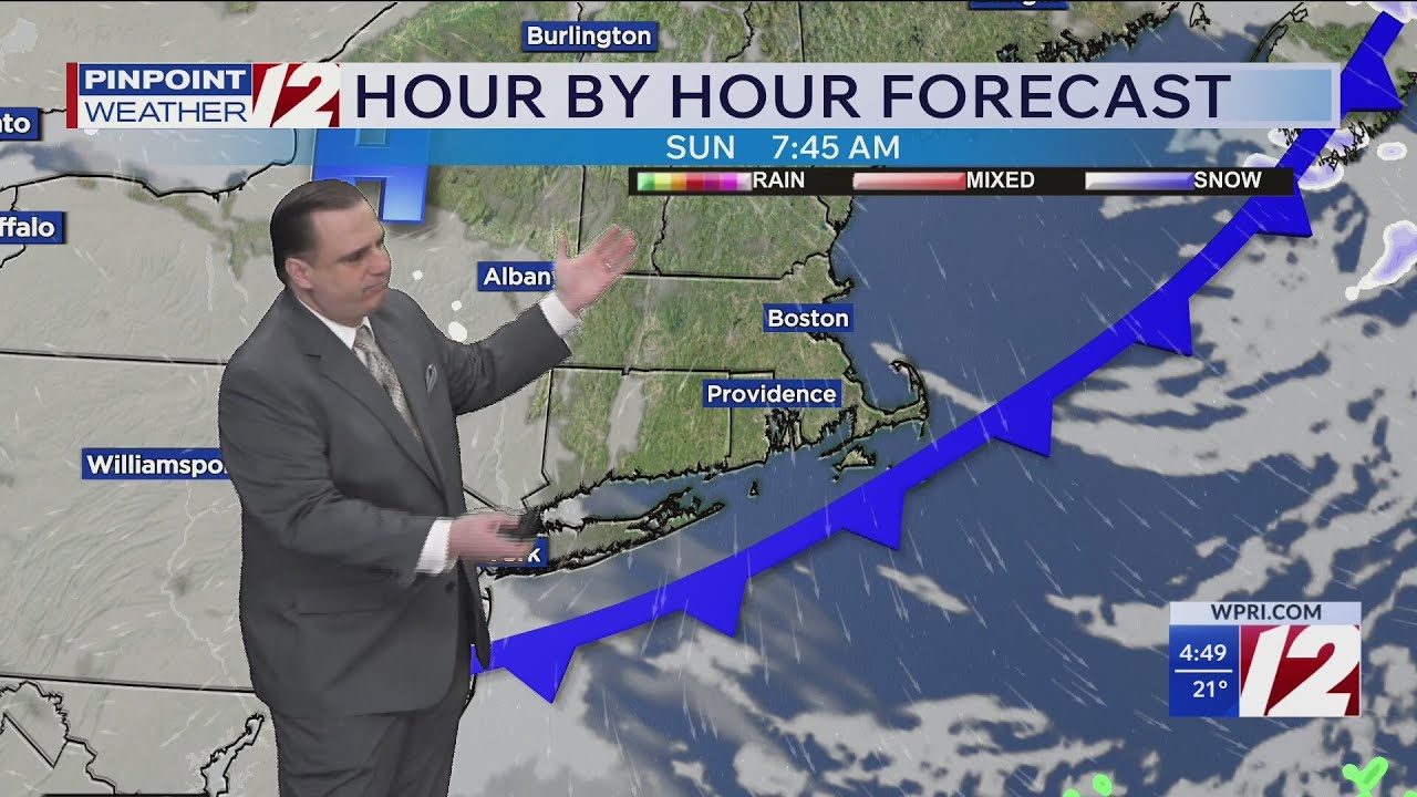 WPRI 12 Weather Forecast for 2/13/26:  Quiet today and through the weekend