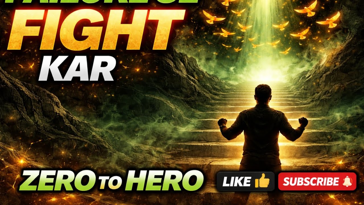 🔥 Failure Se Fight Kar 💪 |हार से जीत तक 💥 Powerful Motivational Song 2026 | Hindi Success Anthem