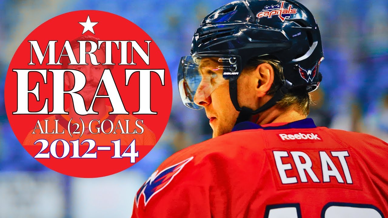 Martin Erat ALL (2) Goals as a Washington Capital 2012-14 | Capitals Highlights