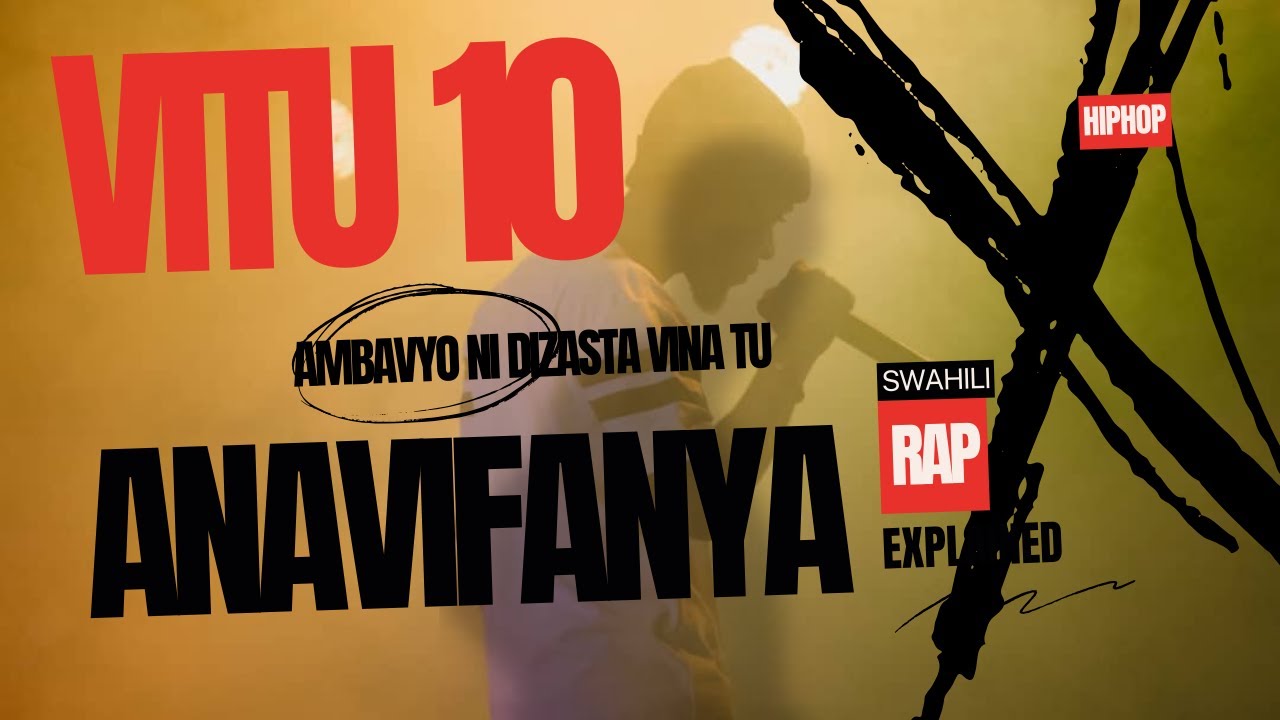 Vitu 10 ambavyo ni Dizasta Vina tu anafanya