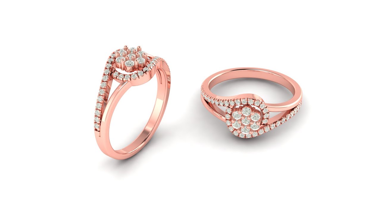 ||Making of Engagement Ring in Matrix9 ||Engagement Ring Tutorial ||Jewelry Cad Design ||3d Model