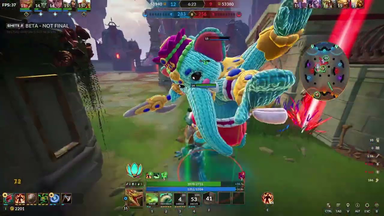 6-6 I Get Hunted, 2W | Sobek | Arena Match | Smite 2