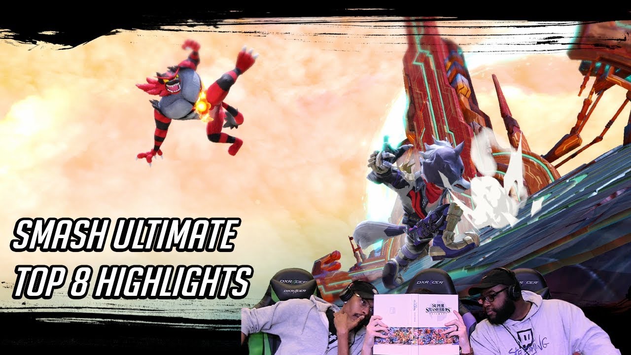 Launch Top 8 Smash Bros Ultimate Highlights