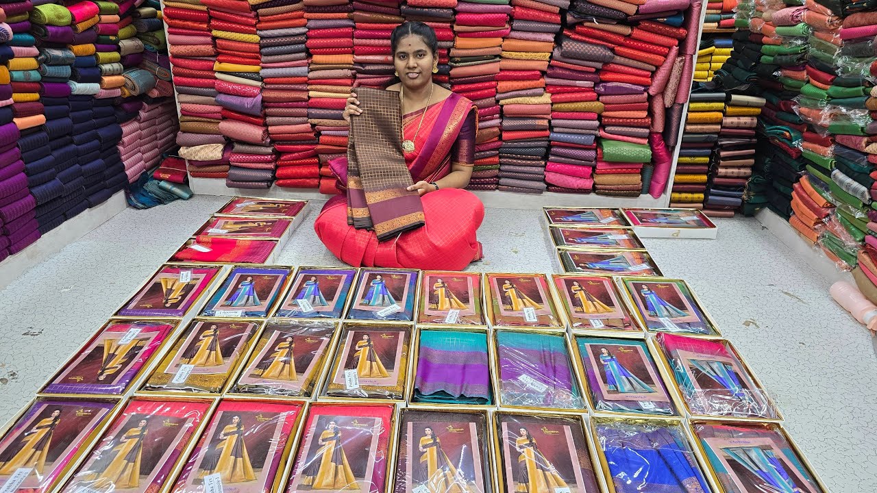 🔴Live|SEMI KANCHI BRIDALSAREES COLLECTION 😘|Elampillai Sarees|🟢Order👉8973734361