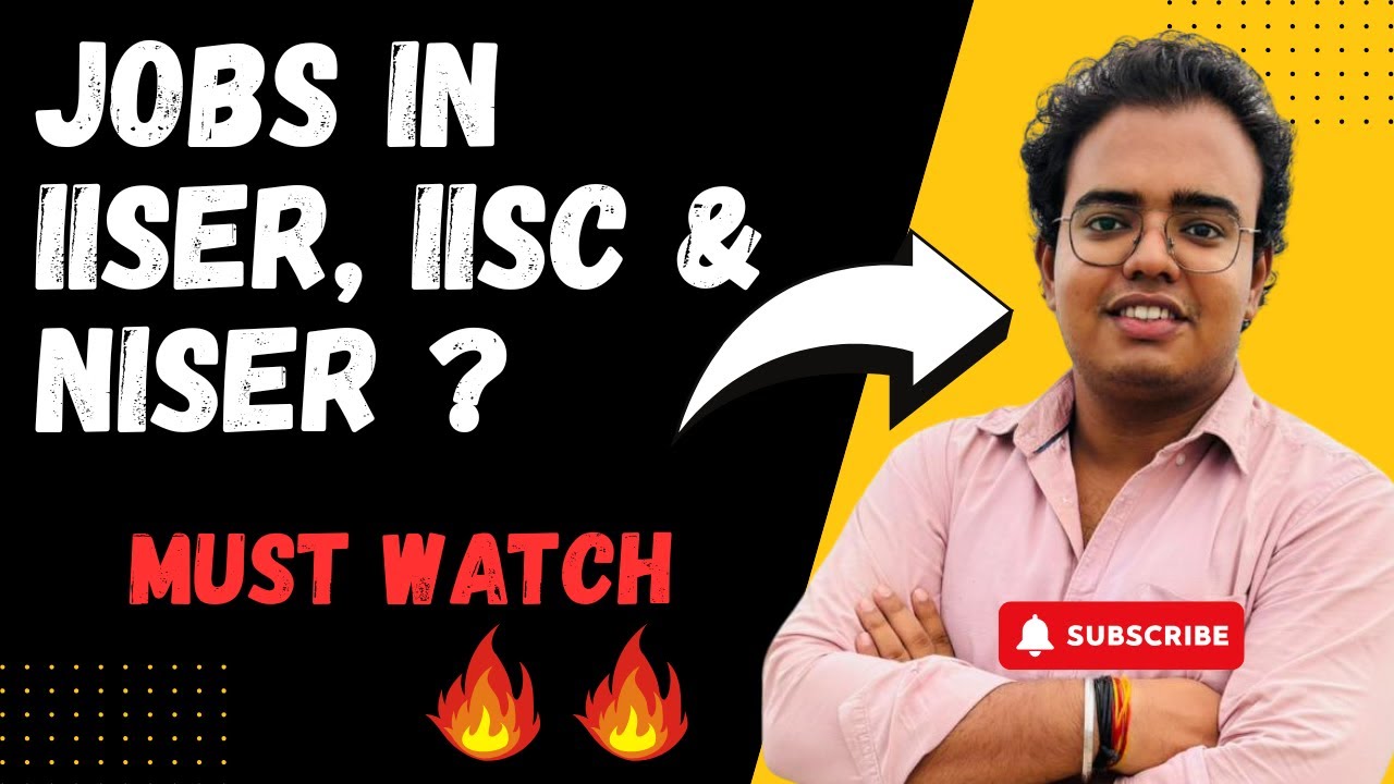 🔥 Top Career Opportunities After IISER, NISER & IISc | Best Jobs in Science 🔬👨&zwj;🔬