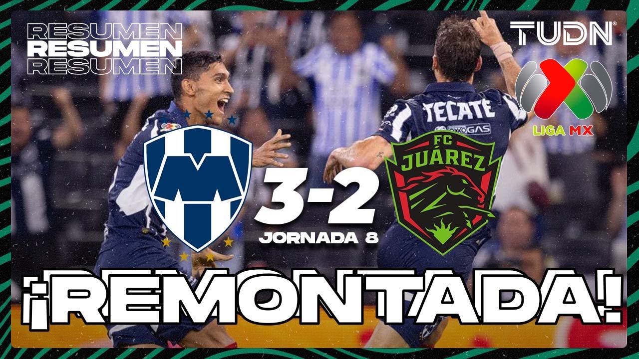Resumen y goles | Monterrey 3-2 FC Juárez | Liga Mx -AP2024 - J8 | TUDN