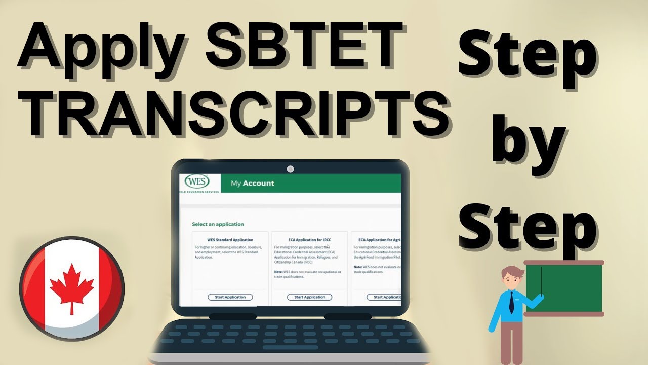 Apply For TRANSCRIPTS | SBTET | WES ECA