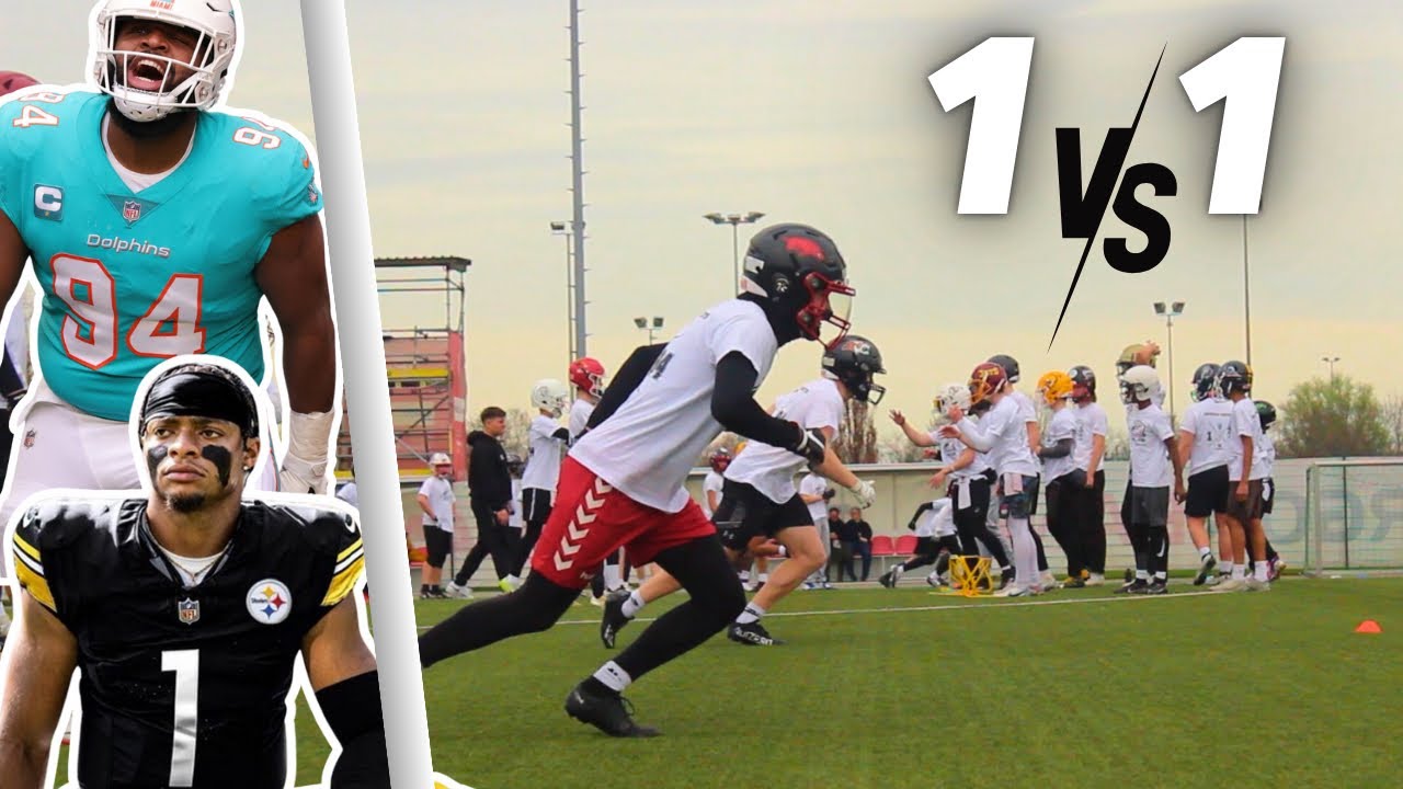 GRIDIRON IMPORTS CAMP VLOG + 2 NFL Pros (QBs sind cooked)