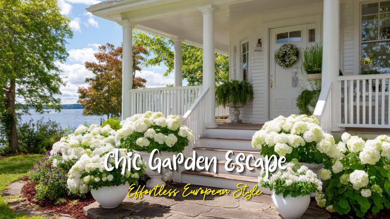 Chic European Garden Design 2025: Effortless Elegance, Cozy Style & Timeless Outdoor Makeover Tips