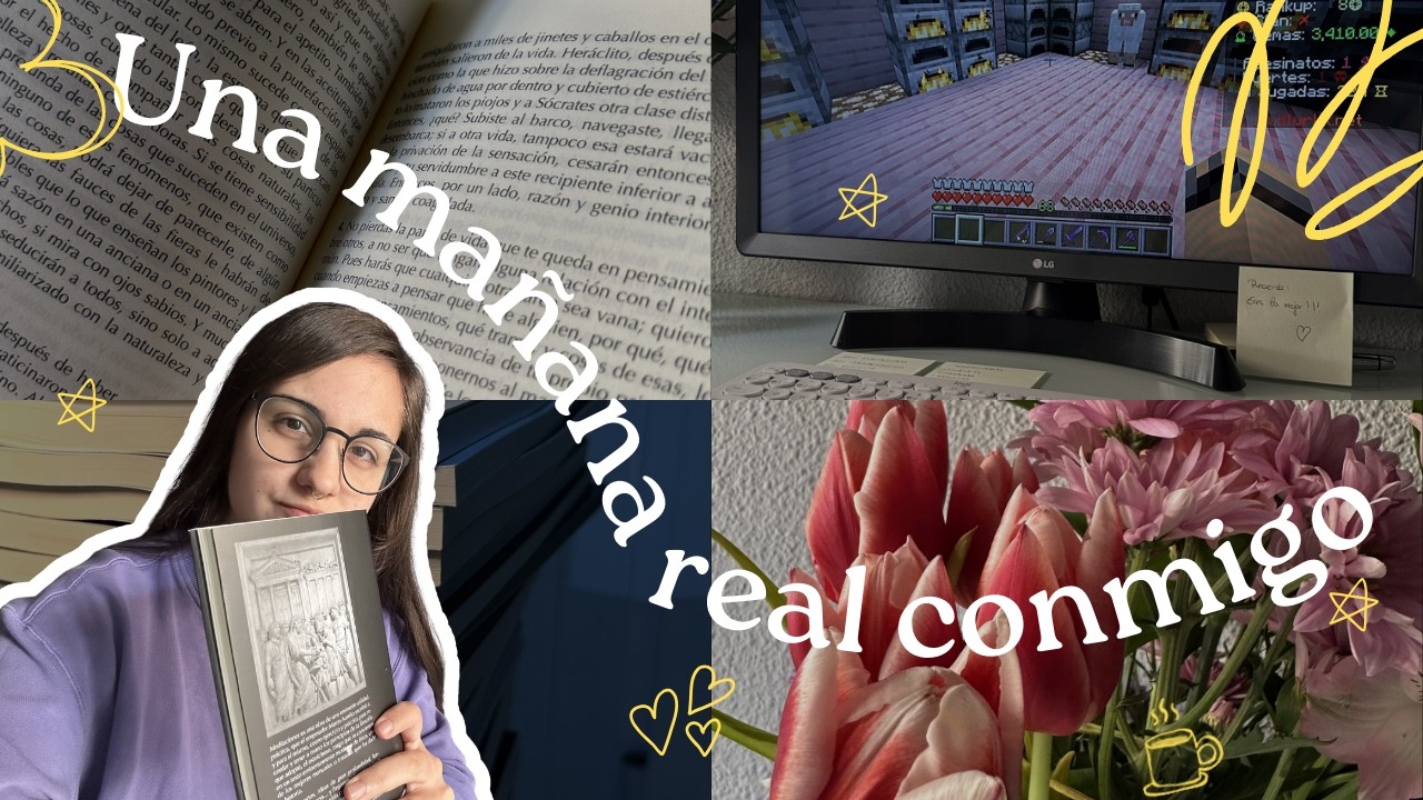 UNA MAÑANA *REALISTA* CONMIGO | hábitos, lectura, aesthetic, descanso, productividad... 💻