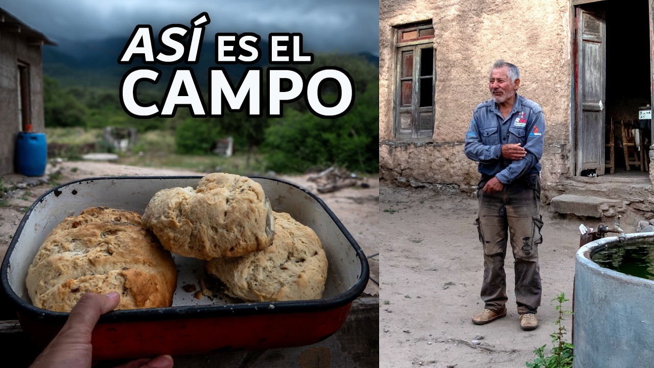 Así vive Juan Domingo en el campo en Catamarca