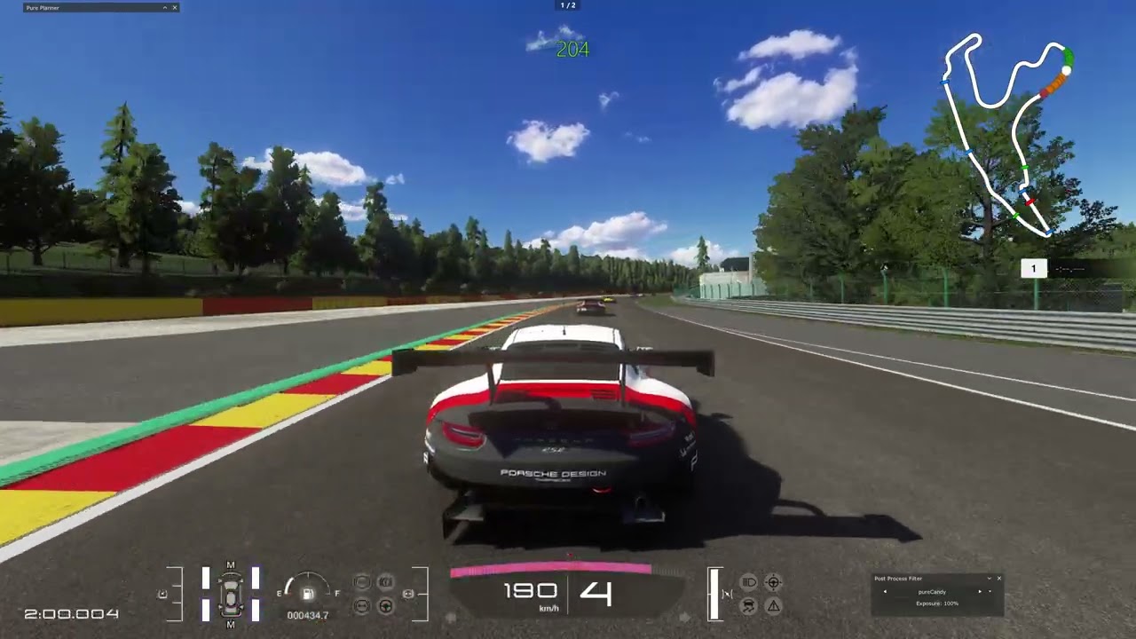 3D trees for Fenryr's Spa 2025 - Assetto Corsa