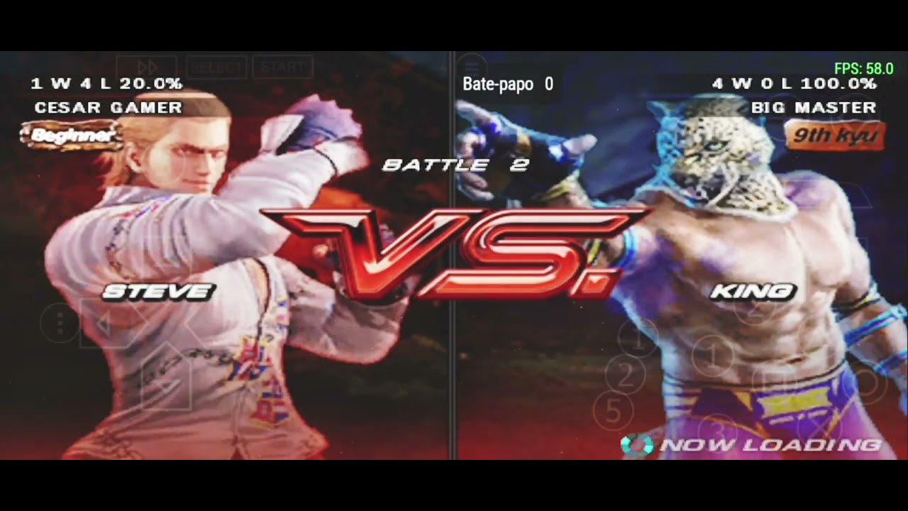Tekken múltiplayer.....