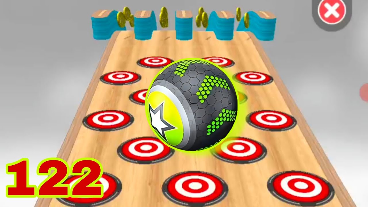 Going Balls, SpeedRun, Going Balls Portal Run Gameplay Level 122