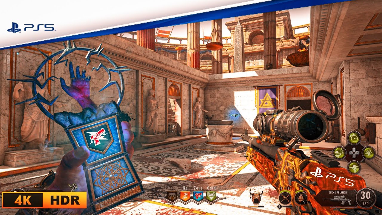 (PS5) Black Ops 4 Zombies In 2023 - IX Round 20 | Ultra High Graphics [4K 60FPS HDR]