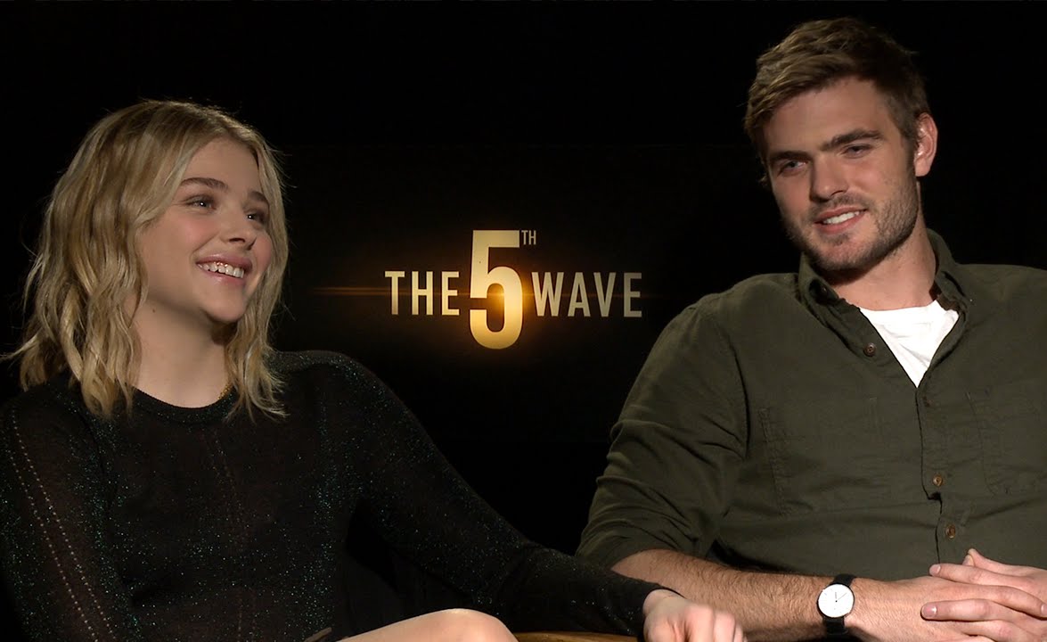 Chloe Grace Moretz and Alex Roe - The 5th Wave - The Preston & Steve Show