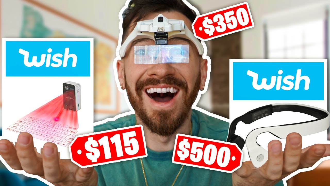 I Bought All The FUTURISTIC Tech On Wish!!