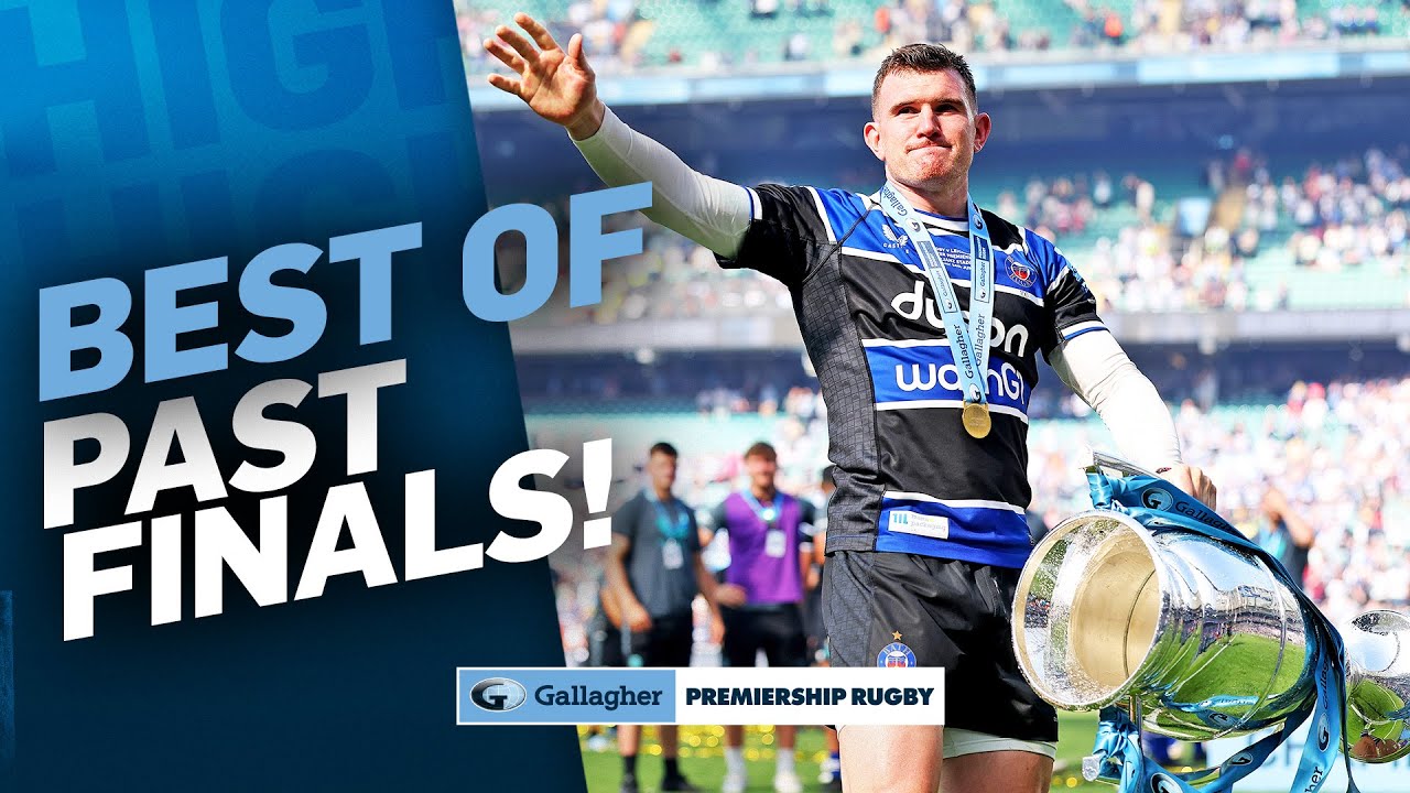 Best Moments From Past Seasons' Premiership Rugby Finals! 🏆 | Premiership Rugby