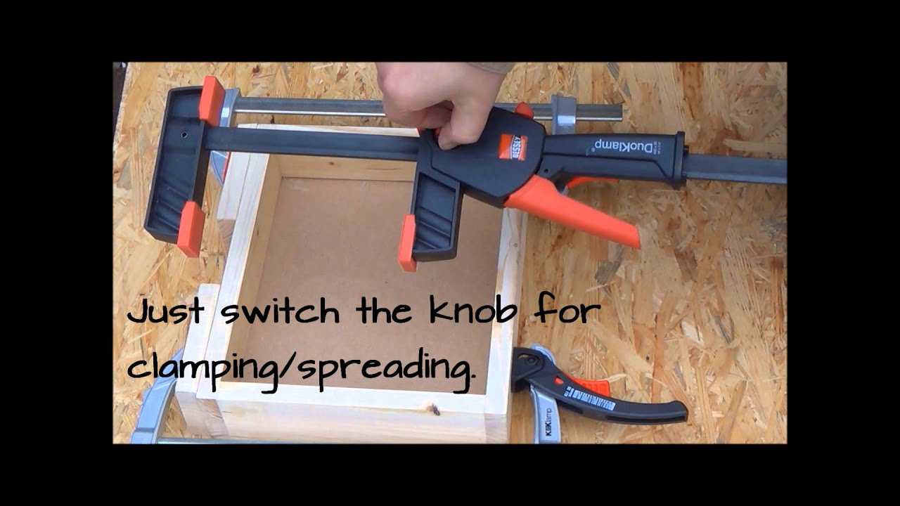 Bessey DuoKlamp - the handy clamp champ