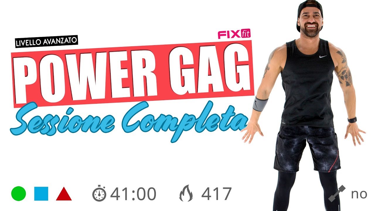 Power GAG! Esercizi Per Tonificare Gambe, Addominali E Glutei Ad Alta Intensità