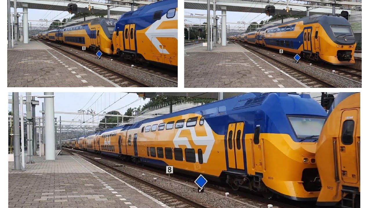 Alle drie de generaties VIRM aan elkaar in Arnhem Centraal!