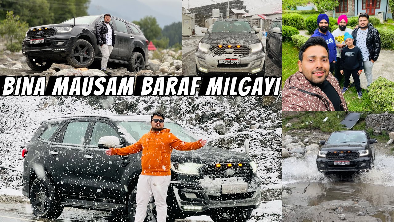 ENDEAVOUR KE SNOW MODE NE JAAN BACHALI 😅 | 6 GHANTE MAI ROADS KHULE | MR JAKHAR