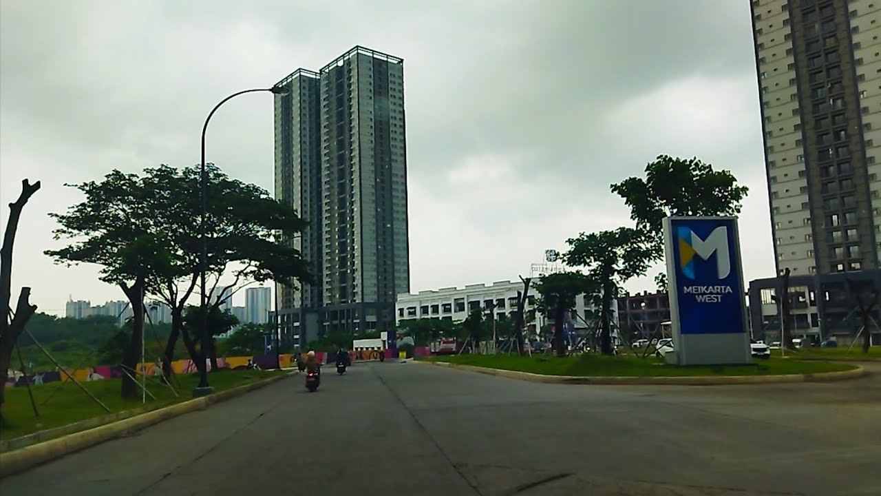 JALAN MEIKARTA CIBATU CIKARANG SELATAN ⁉️ BANYAK BANGUNAN BARU