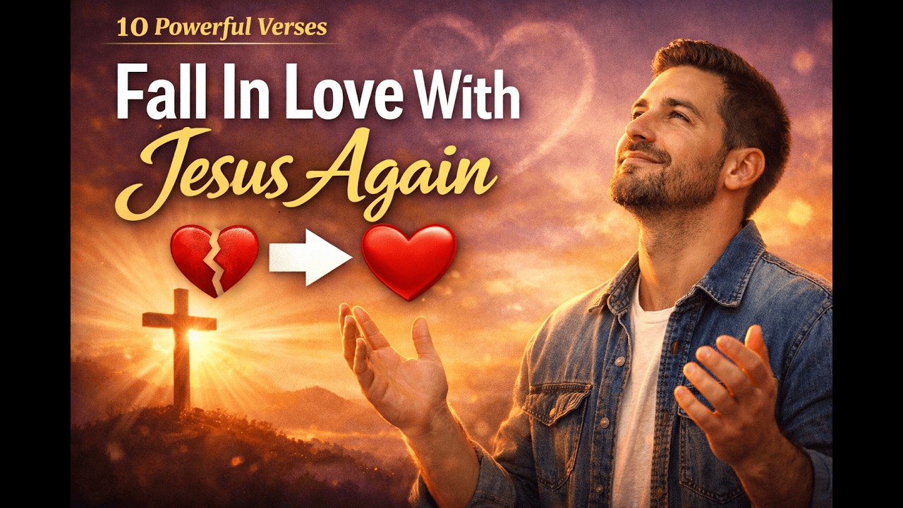 These 10 Bible Verses Will Make You Fall in Love With Jesus Again ❤️#JesusLove #FallInLoveWithJesus