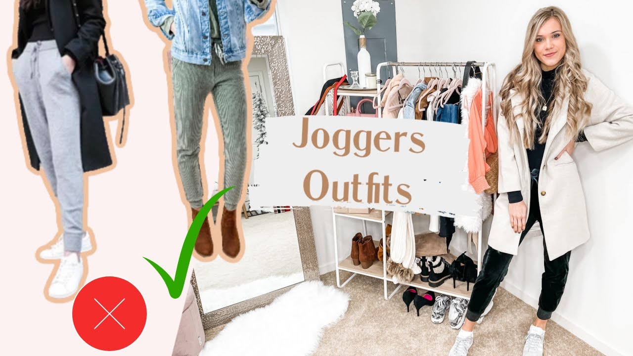 How to STYLE Joggers | 10 EASY Jogger Outfit Ideas