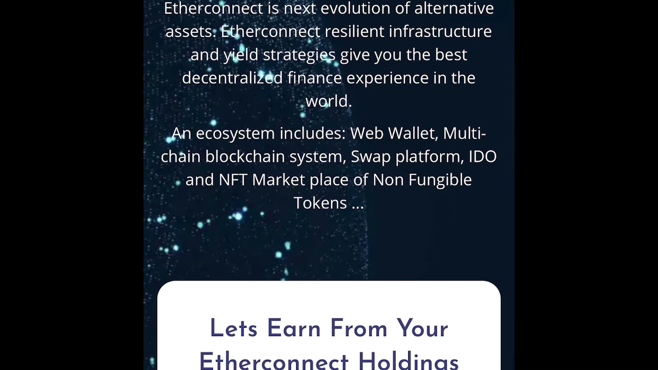 How to buy ECC? (What is Etherconnect)