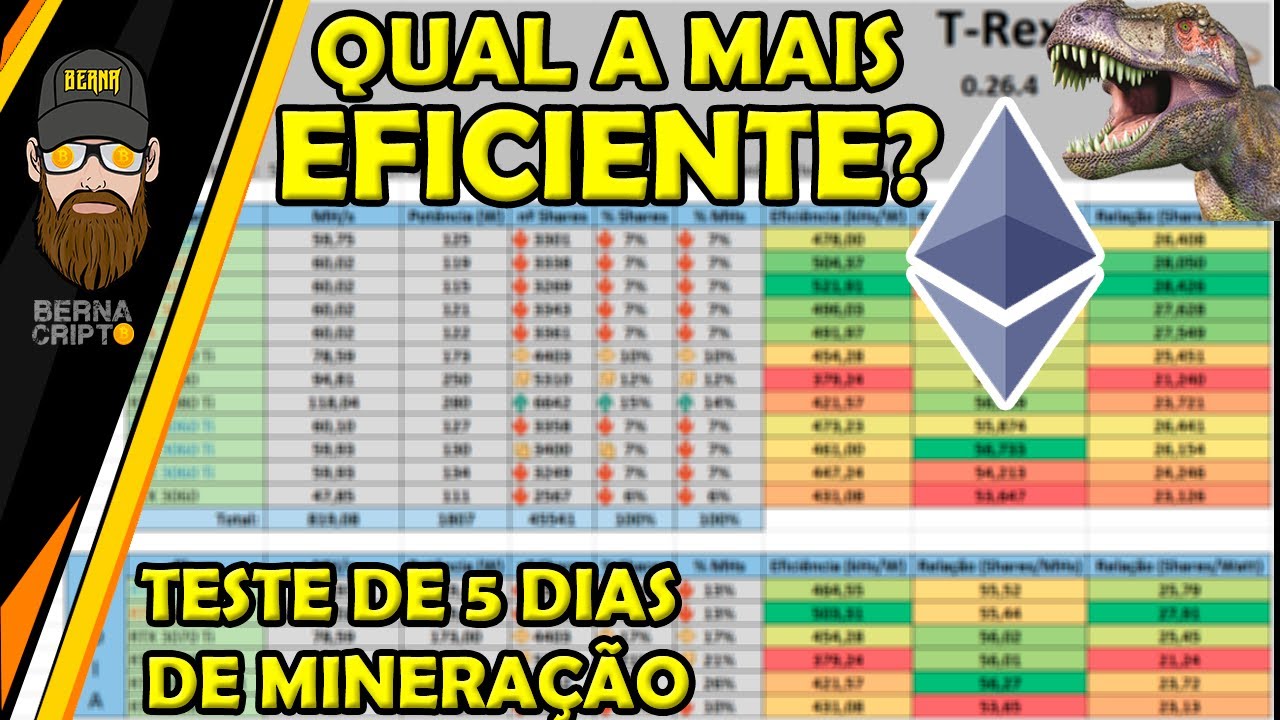 QUAL RTX 3000 &Eacute; A MELHOR EM ETHEREUM? - BERNA CRIPTO