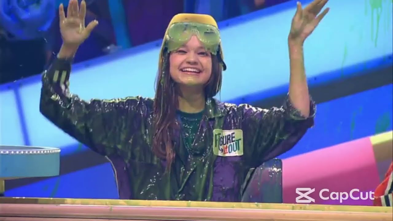 Ciara, Chris, Lulu, Carlos And Grennan Got Slimed on Figure It Out ( Nickelodeon )