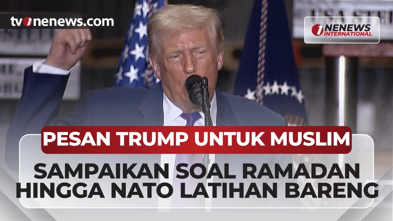 [LIVE]🔴Ucapan Ramadan Trump untuk Muslim Hingga NATO Gelar latihan Bareng | OneNews International