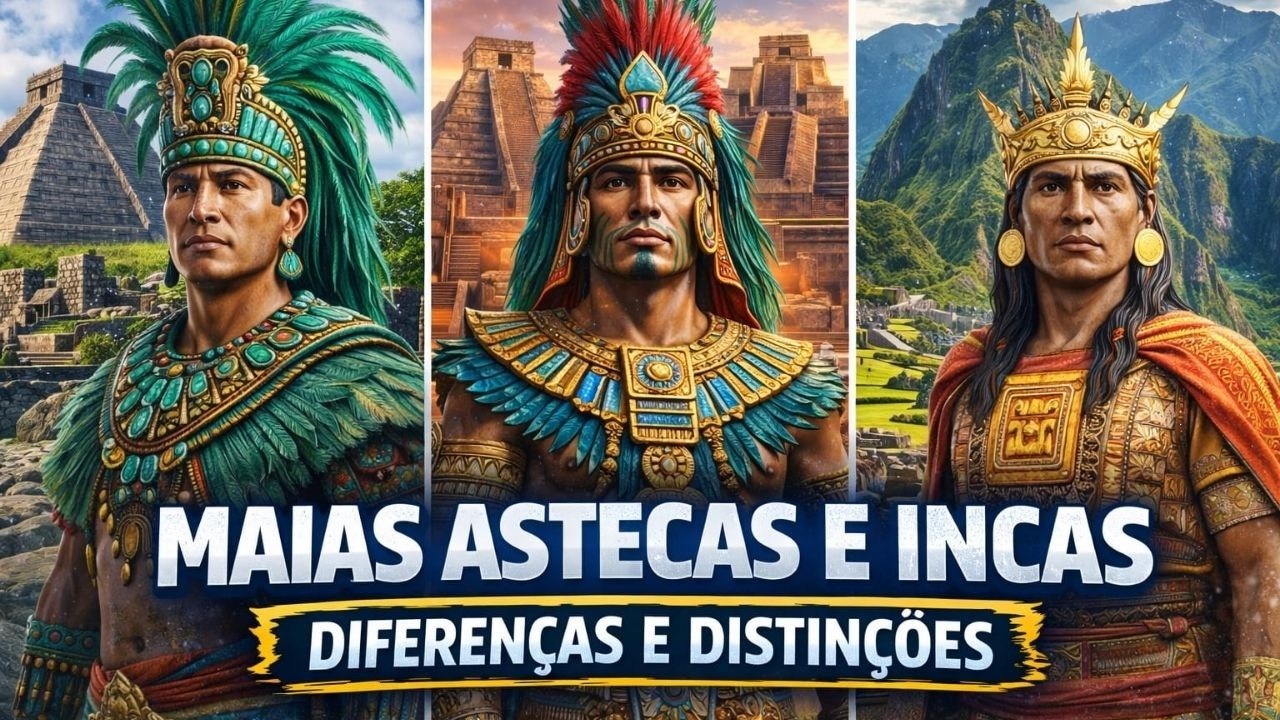 Maias, Astecas e Incas: O Segredo das Civilizações Perdidas da América