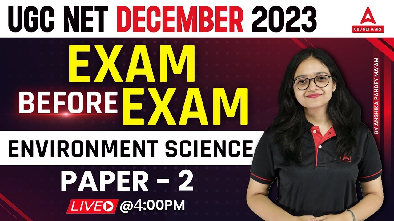 UGC NET Environmental Science | Exam Before Exam #1 By Anshika Pandey