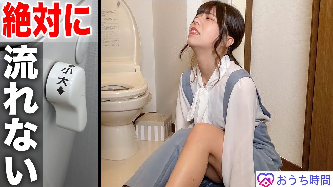 トイレが絶対に流れないドッキリしかけたら恥ずかしすぎる展開で放送事故ww