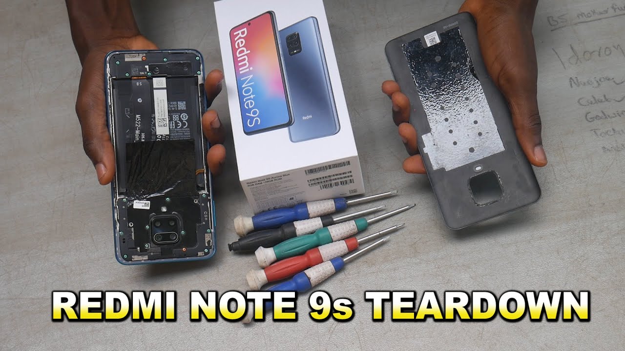 How To Open Redmi Note 9s Back Cover in 2 mins | Redmi Note 9S TearDown