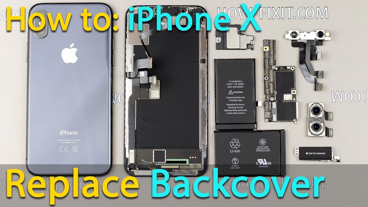 iPhone X Disassembly & Back Housing Replacement | Step-by-Step Guide