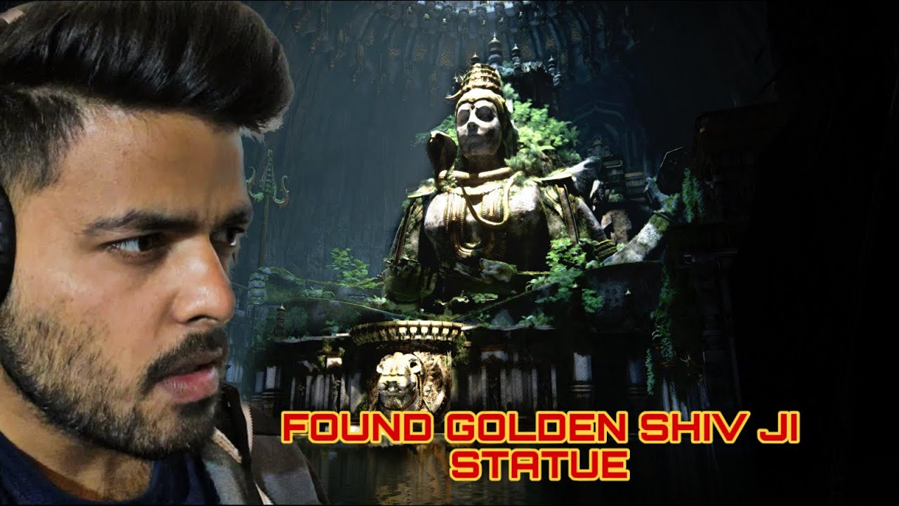 found golden shiv murti in forest | uncharted the lost legacy #8