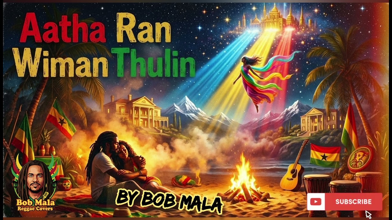 🔥Aatha Ran Wiman Thulin | Sinhala Classic Reggae Cover | BOB MALA 🇱🇰