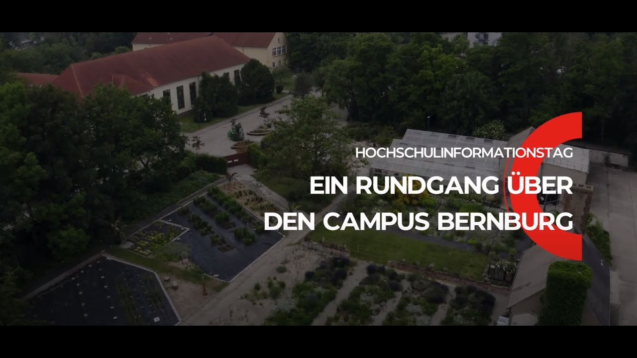 Rundgang über den Campus Bernburg | Hochschule Anhalt